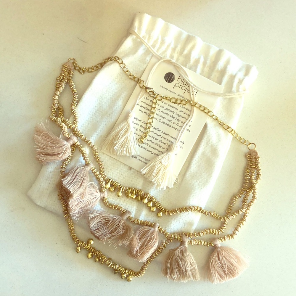 Bluma Project necklace NWT